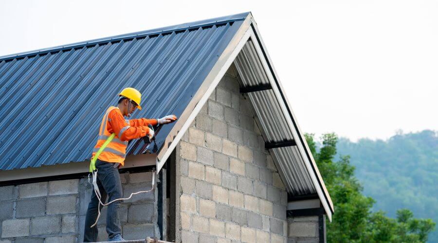 Professional metal roof installation in Churubusco, NY